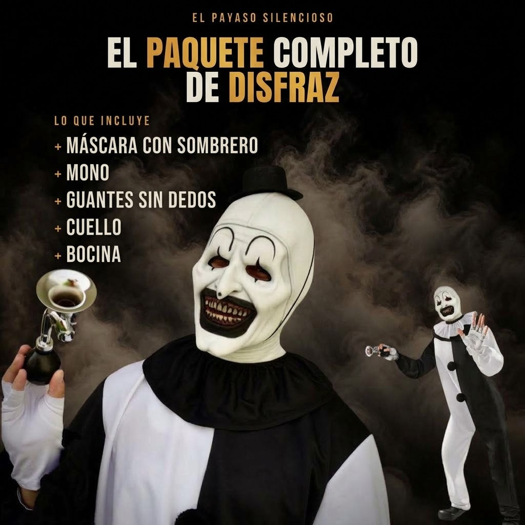 Máscara de Payaso Realista